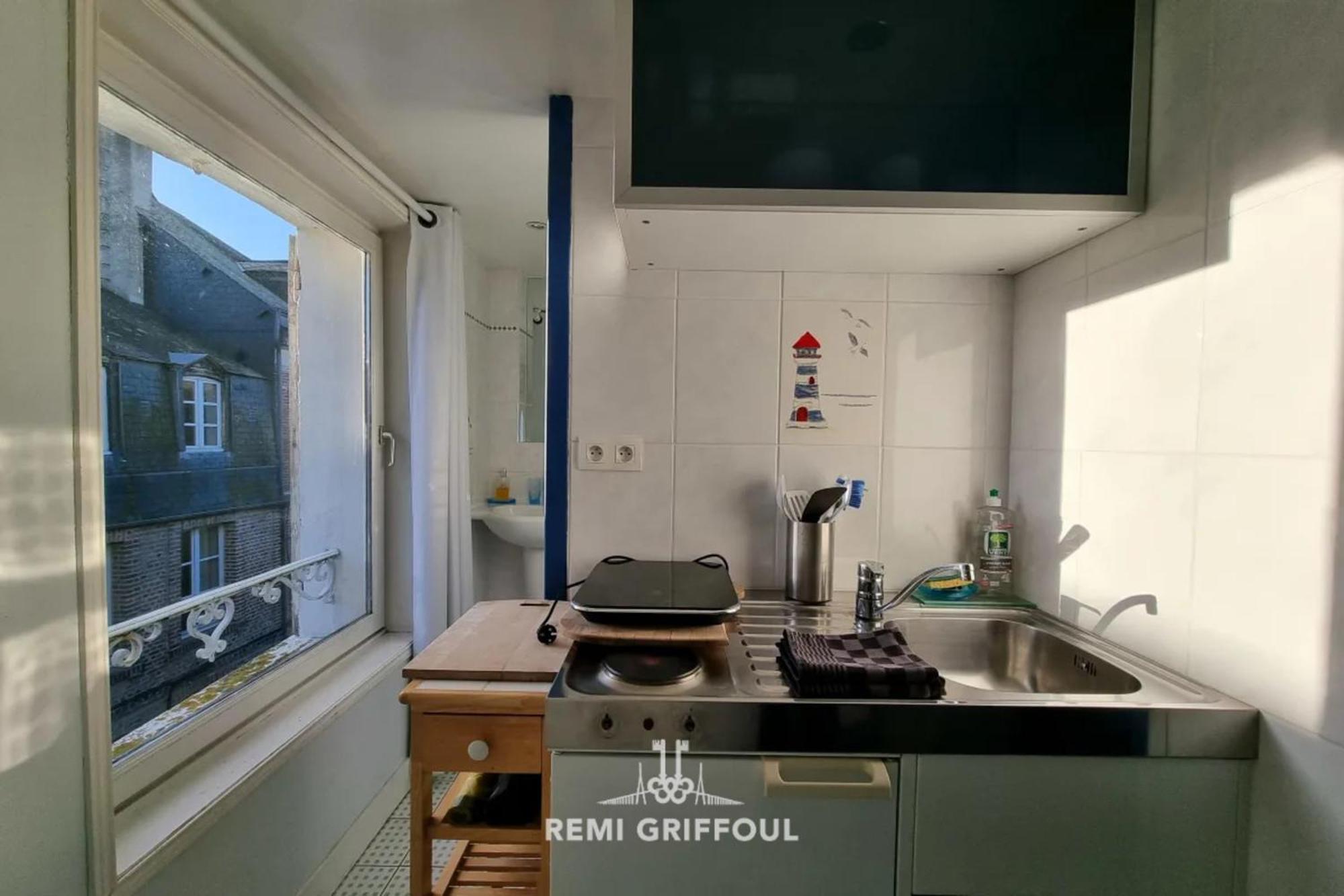 Racing The Wind Breathtaking Port View 2 Pers Apartment Honfleur Exterior foto