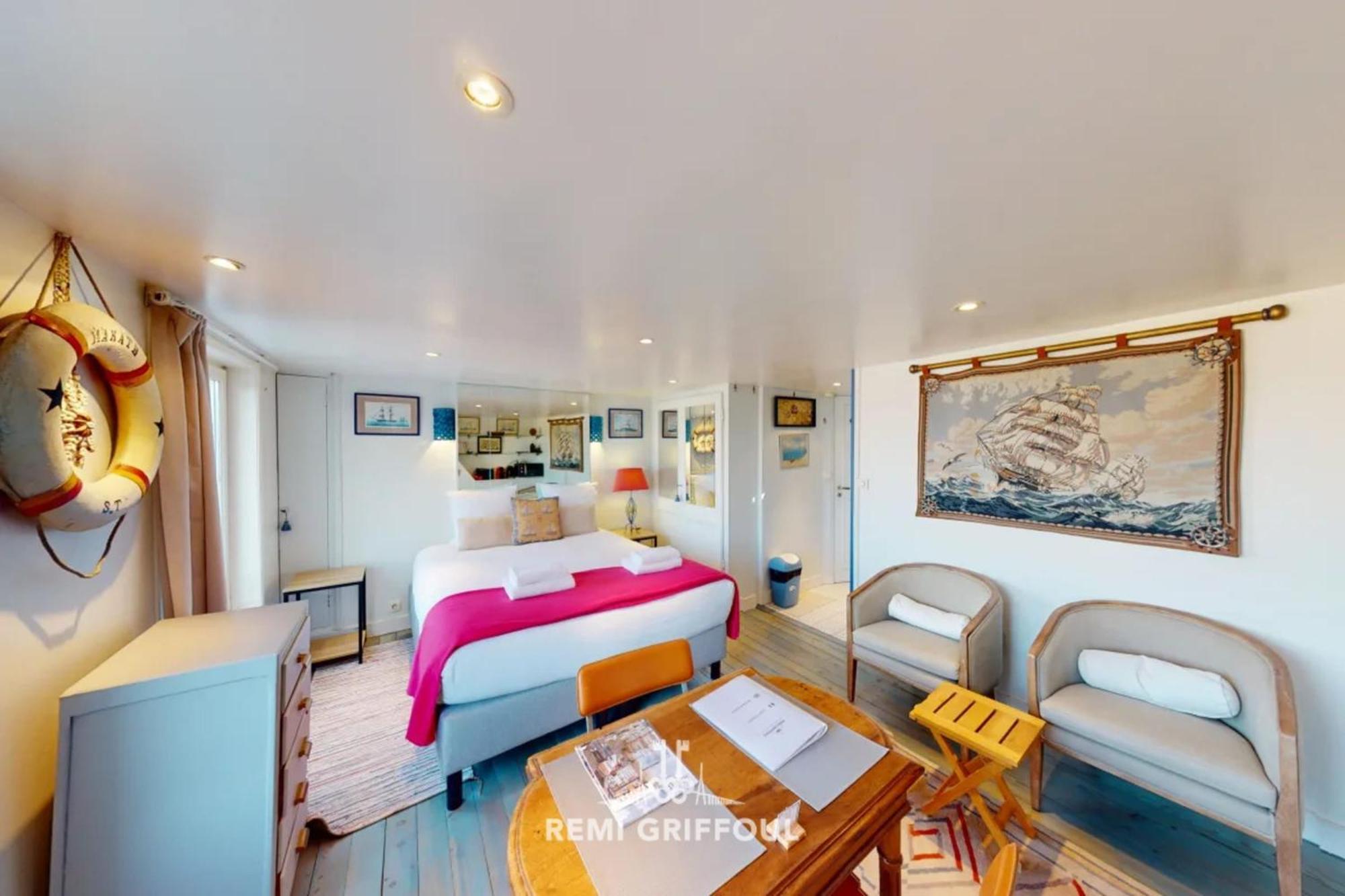 Racing The Wind Breathtaking Port View 2 Pers Apartment Honfleur Exterior foto