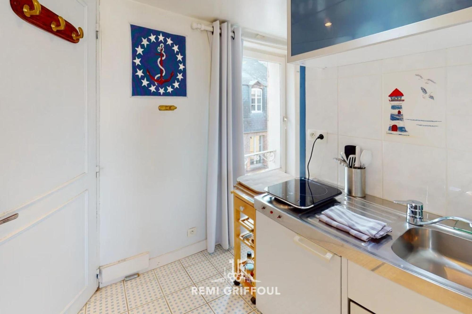 Racing The Wind Breathtaking Port View 2 Pers Apartment Honfleur Exterior foto